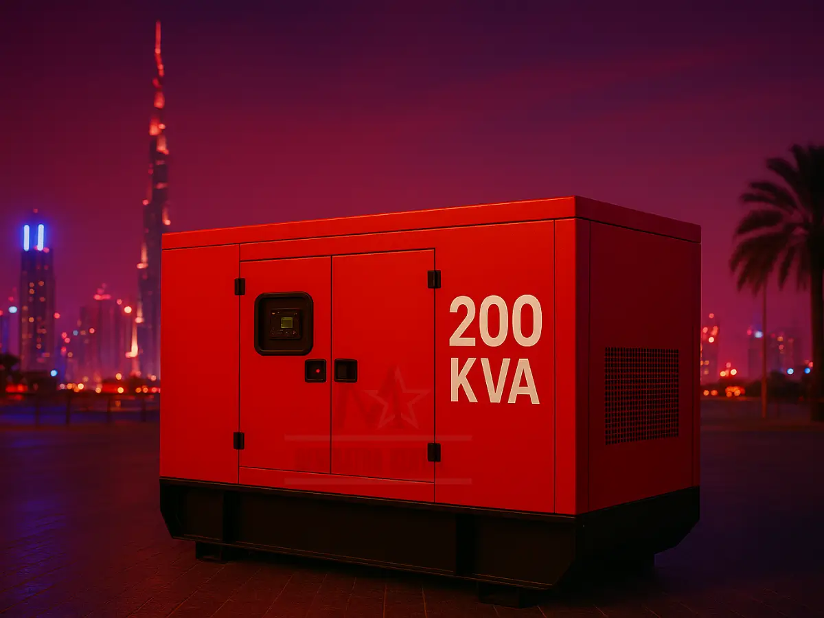 200 KVA Generator Rental Dubai