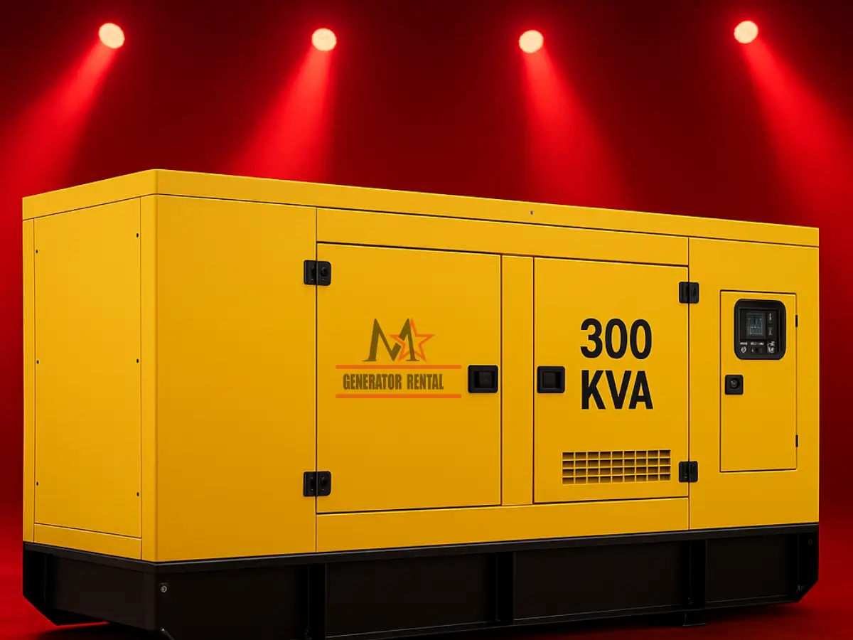 300 KVA Generator Rental Fujairah Desert