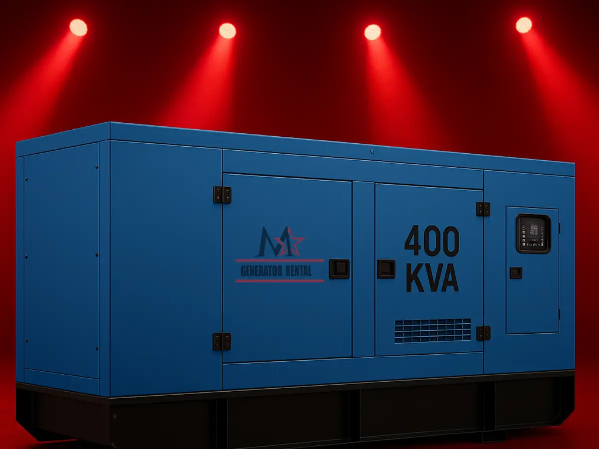 400 KVA Generator Rental Fujairah