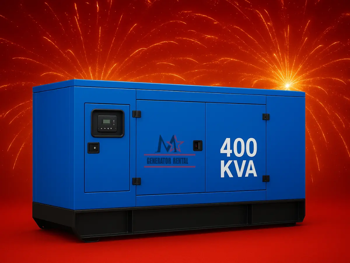 400 KVA Generator Rental Umm Al Quwain