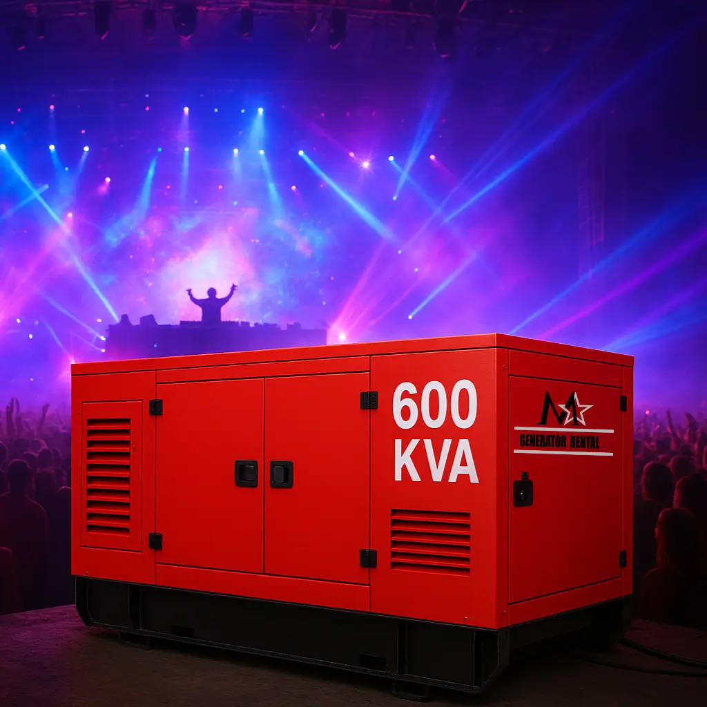 600 kva Generator Rental