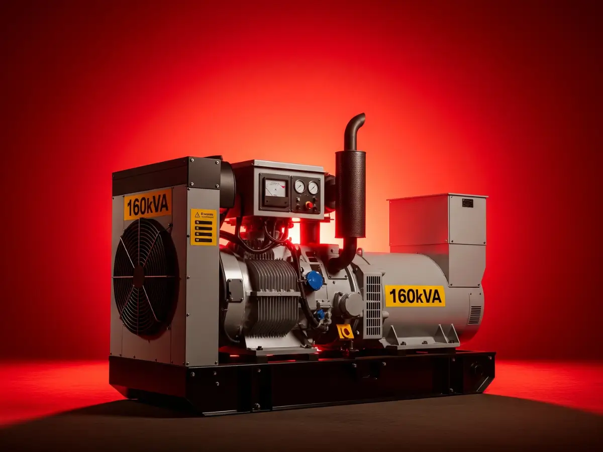 160 KVA Generator Rent