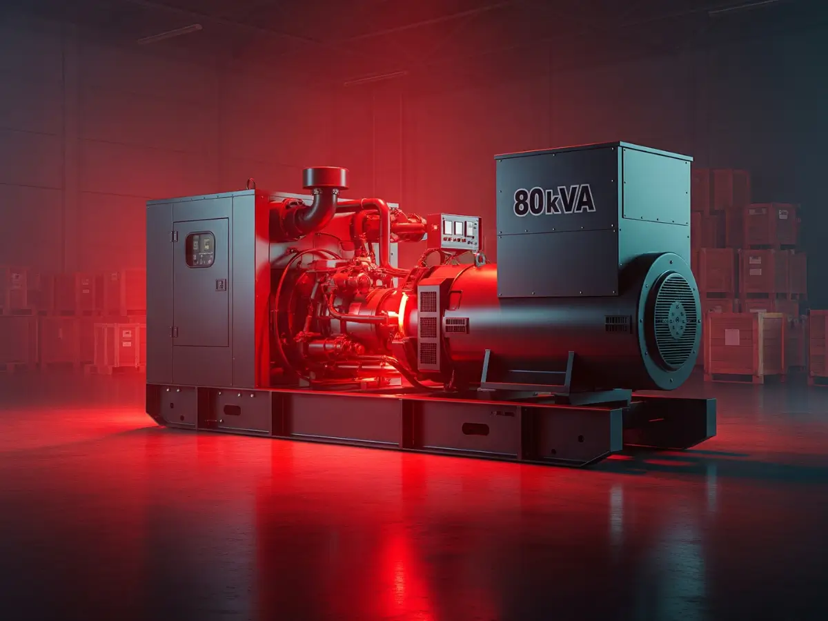 80 KVA Generator Rental